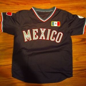 Mexico Baseball V Mesh Jersey